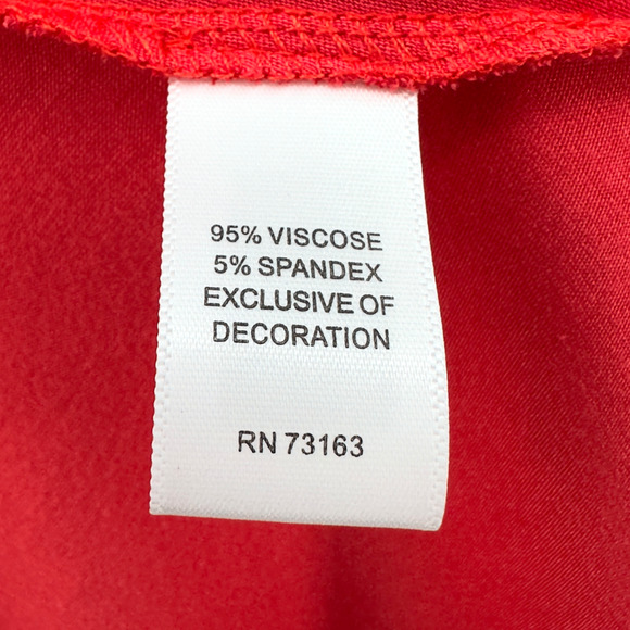 Cupio Womens Dark Pink V Neck Sleeveless Pleated Front Lace Dress Size Large - Picture 9 of 12